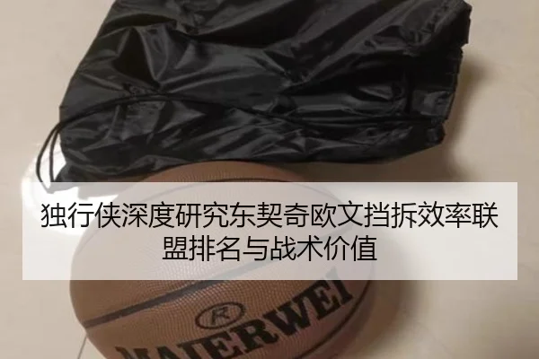 独行侠深度研究东契奇欧文挡拆效率联盟排名与战术价值